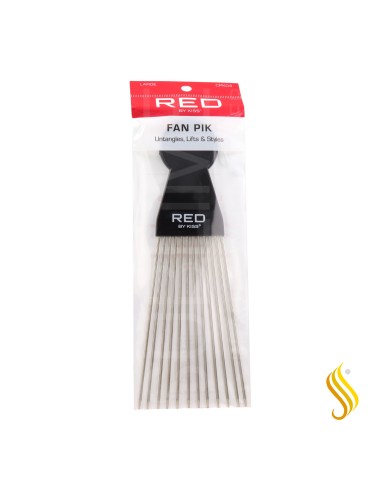 Red Kiss Professional Fan Pik Large Peineta